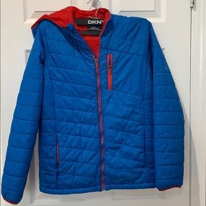 Land’s End Boy’s Jacket, hoodiesize XL(18-20) Blue